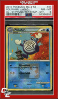 Unleashed Poliwhirl 37 Holo S/P/T Championships STAFF PSA 8
