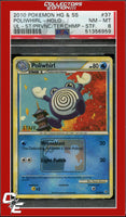 Unleashed Poliwhirl 37 Holo S/P/T Championships STAFF PSA 8
