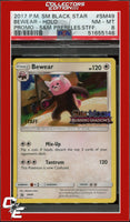 Black Star Promo Bewear SM49 Holo Sun & Moon Prerelease STAFF PSA 8
