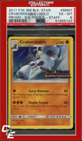Black Star Promo Crabominable SM47 Holo Burning Shadows Prerelease STAFF PSA 6
