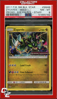Black Star Promo Zygarde SM48 Holo Burning Shadows Prerelease STAFF PSA 8
