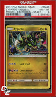 Black Star Promo Zygarde SM48 Holo Burning Shadows Prerelease STAFF PSA 8
