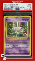 XY Evolutions Mew 53 Holo 4th Place Pokemon League PSA 9
