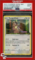 Black Star Promo Kangaskhan SWSH038 Darkness Ablaze Prerelease STAFF PSA 9
