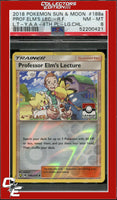 Lost Thunder Prof. Elm's Lecture 188a Reverse Foil 4th Place League PSA 8
