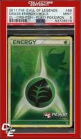 Call of Legends Grass Energy 88 Holo Crosshatch Play! Pokemon PSA 9
