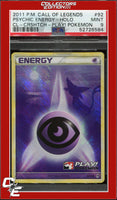 Call of Legends Psychic Energy 92 Holo Crosshatch Play! Pokemon PSA 9
