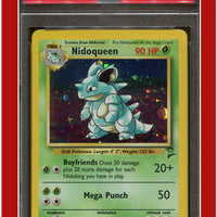 Base Set II 12 Nidoqueen Holo PSA 6