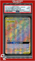 Hidden Fates 69 Full Art Moltres & Zapdos & Articuno GX Secret PSA 9
