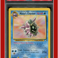 Gym Heroes 29 Misty's Cloyster PSA 8