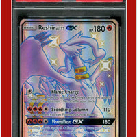 Hidden Fates SV51 Full Art Reshiram GX PSA 10