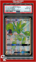 Hidden Fates SV72 Full Art Scizor GX PSA 10
