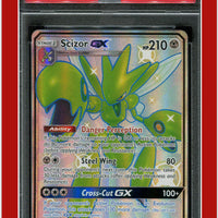 Hidden Fates SV72 Full Art Scizor GX PSA 10