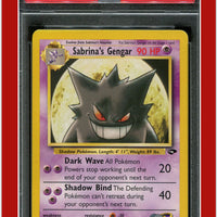 Gym Challenge 29 Sabrina's Gengar PSA 7