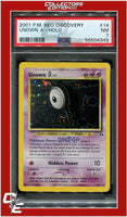 Neo Discovery 14 Unown A Holo PSA 7
