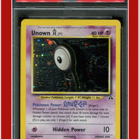 Neo Discovery 14 Unown A Holo PSA 7