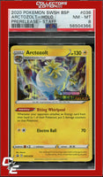 Black Star Promo Arctozolt SWSH036 Darkness Ablaze Prerelease STAFF PSA 8
