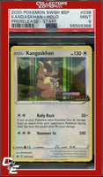Black Star Promo Kangaskhan SWSH038 Darkness Ablaze Prerelease STAFF PSA 9
