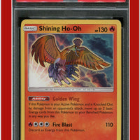 SM Black Star Promo SM70 Shining HO-Oh Holo PSA 8