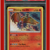 SM Black Star Promo SM70 Shining HO-Oh Holo PSA 8