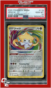 Vivid Voltage 119 Jirachi PSA 10