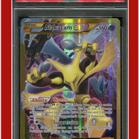 Fates Collide 125 Full Art Alakazam EX Secret PSA 8