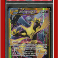 Fates Collide 125 Full Art Alakazam EX Secret PSA 8