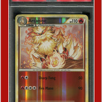 Heartgold & Soulsilver 1 Arcanine Reverse Foil PSA 7