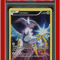 XY Black Star Promo XY116 Full Art Arceus PSA 7