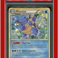 Unleashed 13 Blastoise Holo Cracked Ice PSA 7