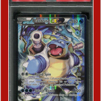 XY Black Star Promo XY122 Full Art Blastoise EX PSA 8