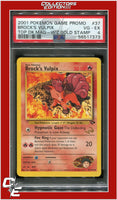 Gym Challenge 37 Brock's Vulpix W Stamped PSA 4
