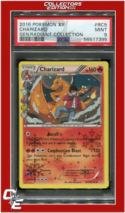 Generations Radiant Collection RC5 Charizard PSA 9