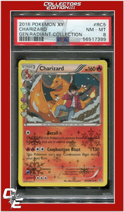 Generations Radiant Collection RC5 Charizard PSA 8