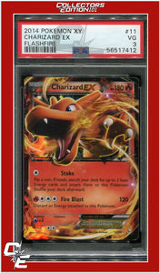 Flashfire 11 Charizard EX PSA 3