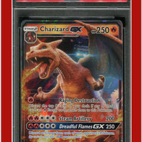 SM Black Star Promo SM195 Charizard GX PSA 7