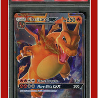 SM Black Star Promo SM211 Charizard GX PSA 8