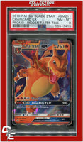 SM Black Star Promo SM211 Charizard GX PSA 8
