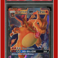 SM Black Star Promo SM211 Charizard GX PSA 8