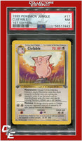 Jungle 17 Clefable 1st Edition PSA 7
