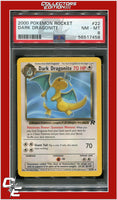 Team Rocket 22 Dark Dragonite PSA 8
