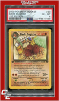 Team Rocket 23 Dark Dugtrio 1st Edition PSA 6
