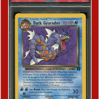 Team Rocket 25 Dark Gyarados PSA 8