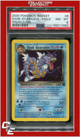 Team Rocket 8 Dark Gyarados Holo Prerelease PSA 8
