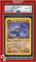 Team Rocket 27 Dark Machamp 1st Edition PSA 8
