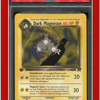 Team Rocket 28 Dark Magneton 1st Edition PSA 10