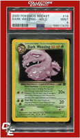 Team Rocket 14 Dark Weezing Holo PSA 9
