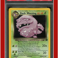 Team Rocket 14 Dark Weezing Holo PSA 9