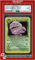 Team Rocket 14 Dark Weezing Holo PSA 9
