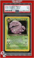 Team Rocket 14 Dark Weezing Holo PSA 7
